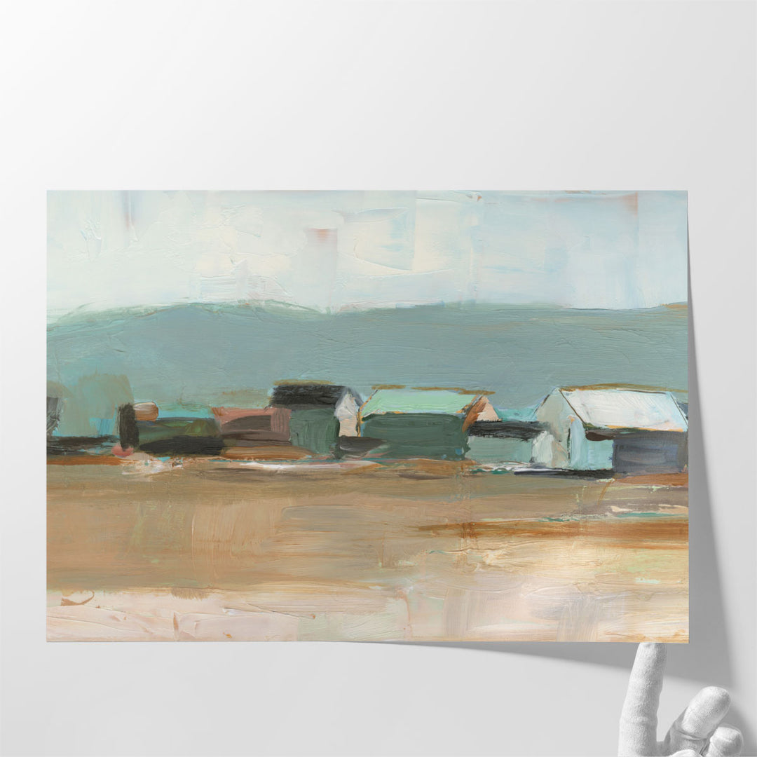 Hilltop Farm I - Canvas Print Wall Art