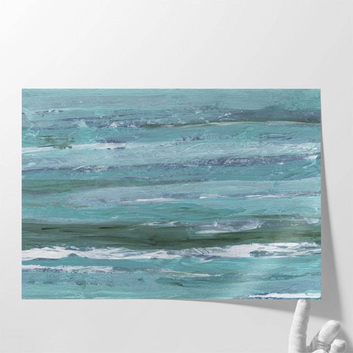 Linear Tides I - Canvas Print Wall Art