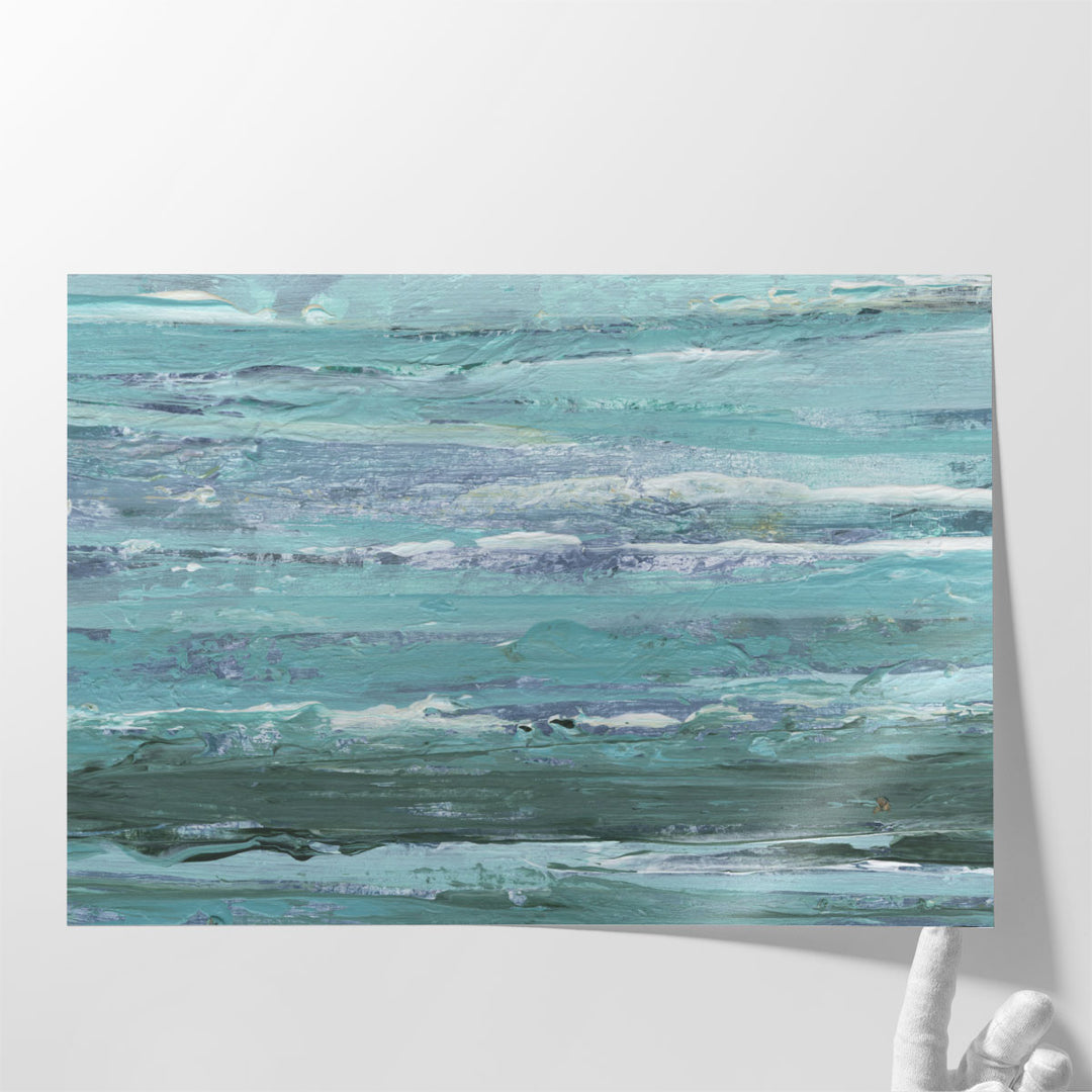 Linear Tides II - Canvas Print Wall Art