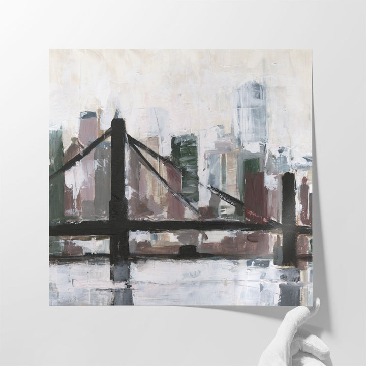 City Silhouette I - Canvas Print Wall Art