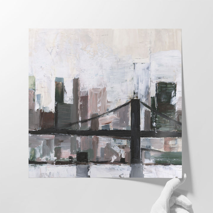 City Silhouette II - Canvas Print Wall Art