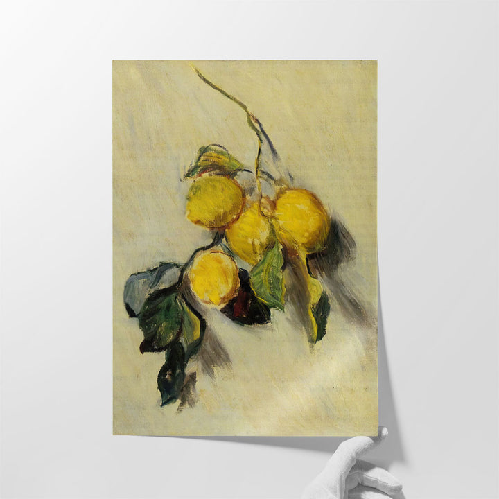 Branch of Lemons, 1883 - Canvas Print Wall Art