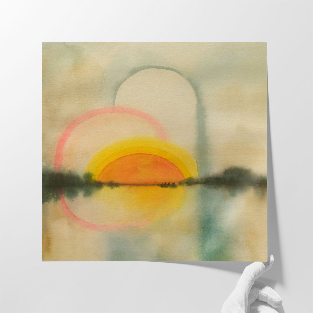 Sorbet Sunset I - Canvas Print Wall Art