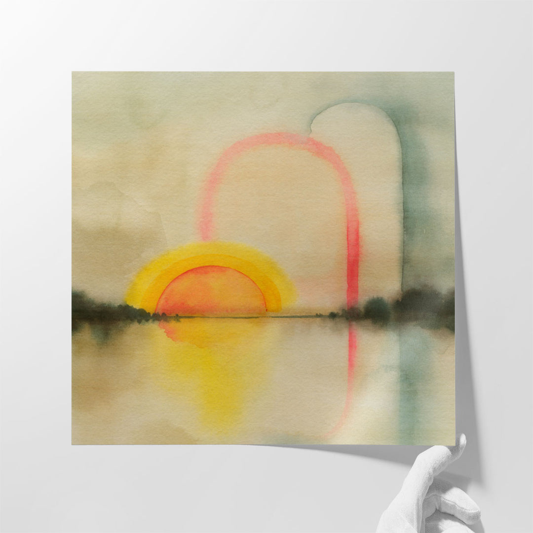 Sorbet Sunset II - Canvas Print Wall Art