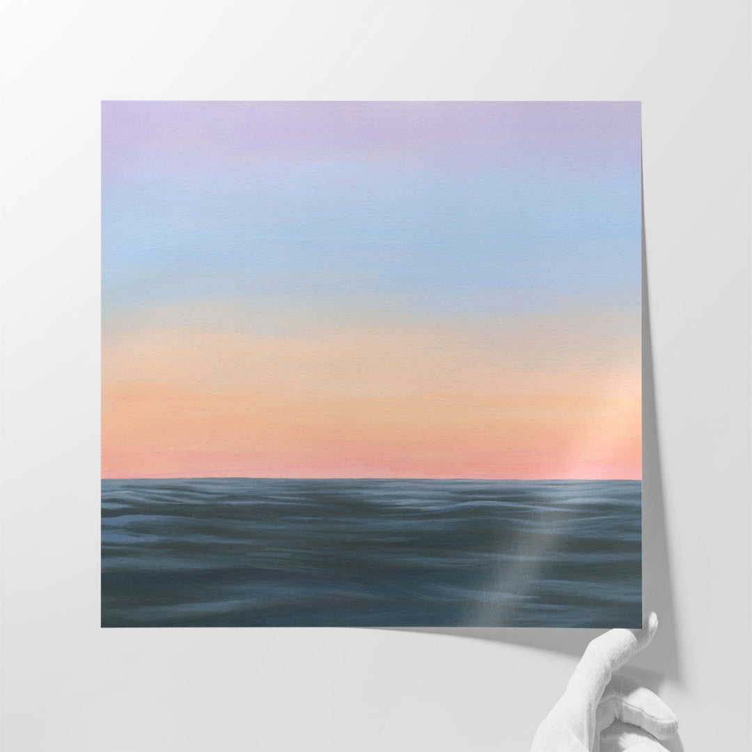 Sunrise Swim I - Canvas Print Wall Art