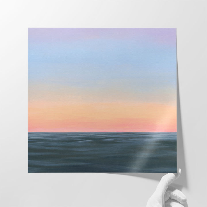 Sunrise Swim II - Canvas Print Wall Art