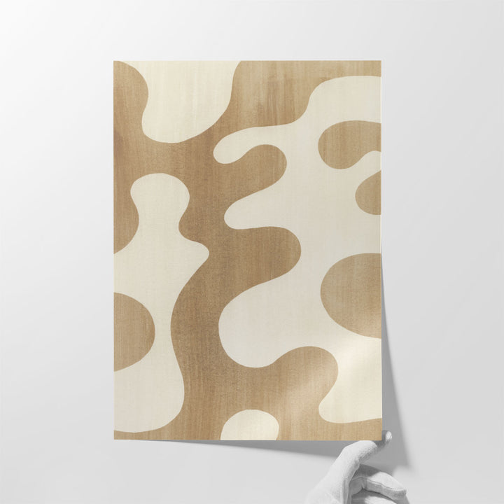 Sienna Ripples I - Canvas Print Wall Art