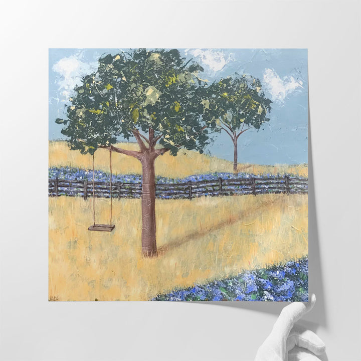 Prairie Fence Line I - Canvas Print Wall Art