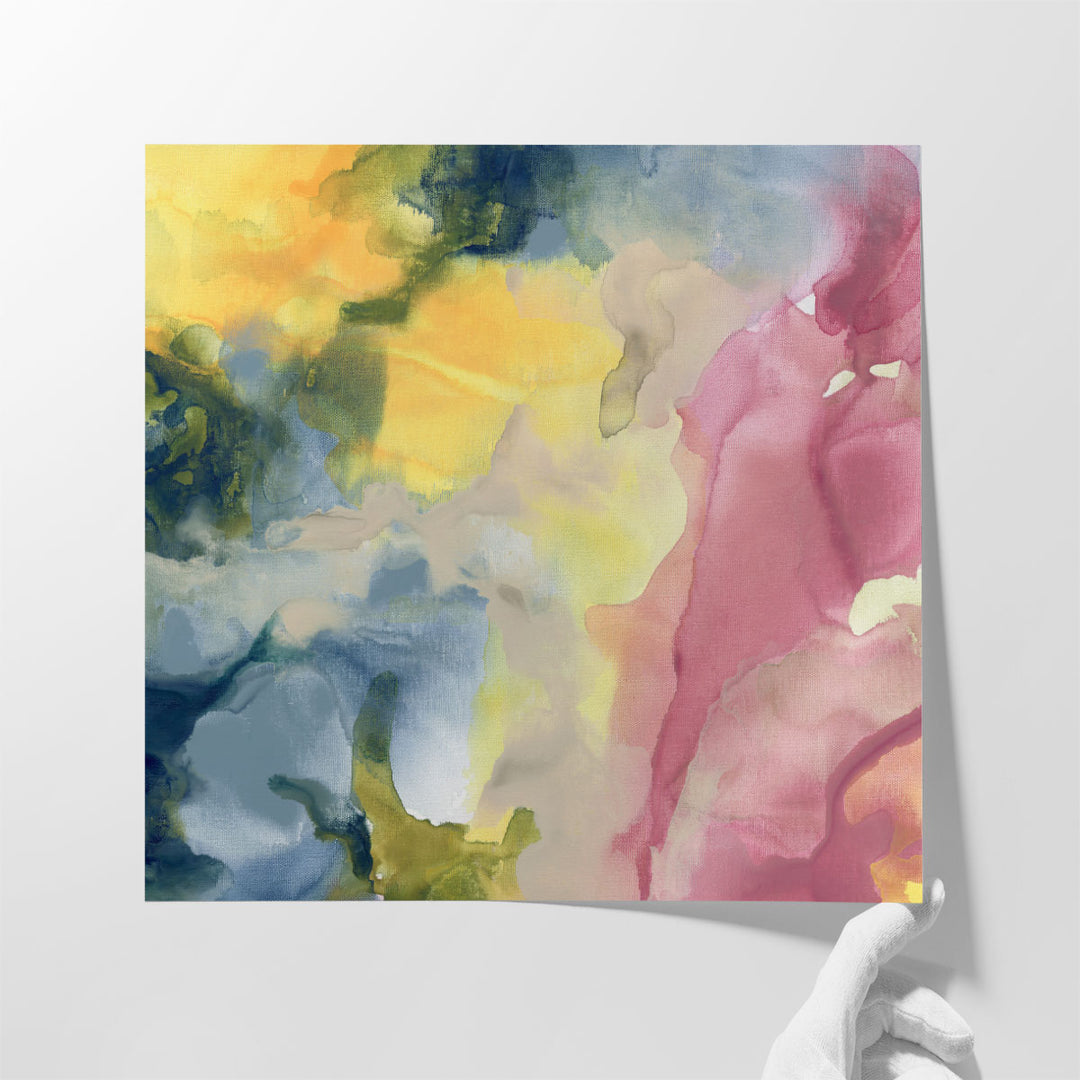 Color Cavern I - Canvas Print Wall Art