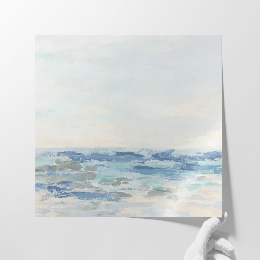 Cool Blue Coast I - Canvas Print Wall Art