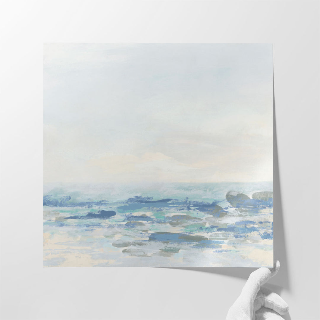 Cool Blue Coast II - Canvas Print Wall Art