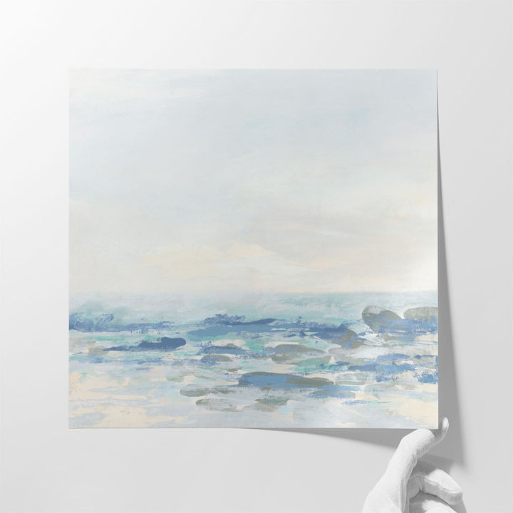 Cool Blue Coast II - Canvas Print Wall Art