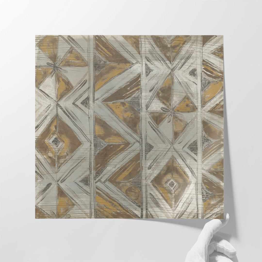 Earthtone Pattern I - Canvas Print Wall Art