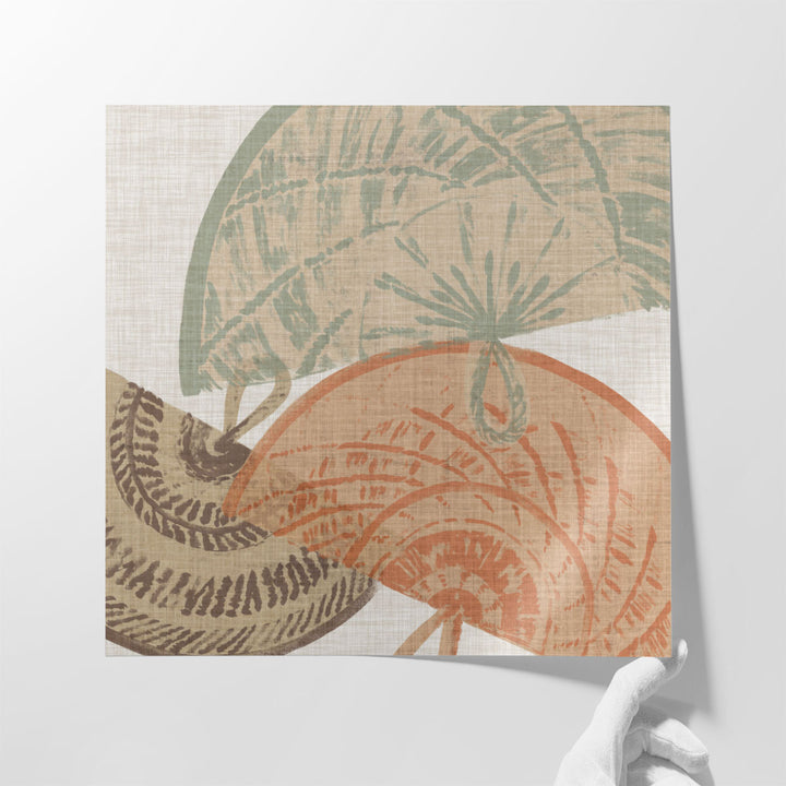 Fan Scatter I - Canvas Print Wall Art