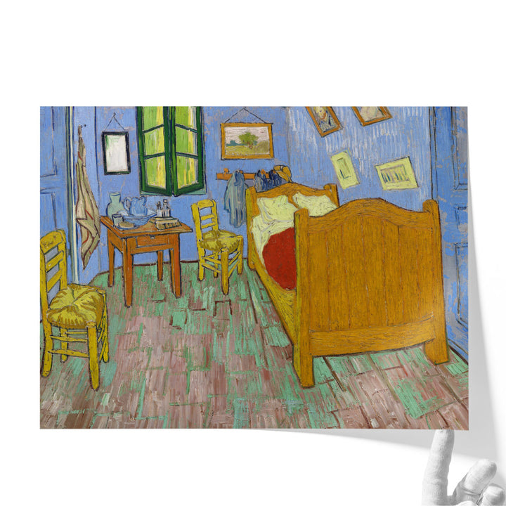The Bedroom, 1889 - Canvas Print Wall Art