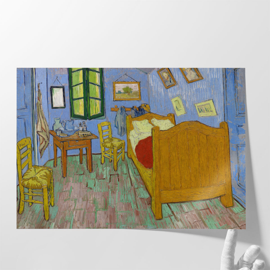 The Bedroom, 1889 - Canvas Print Wall Art