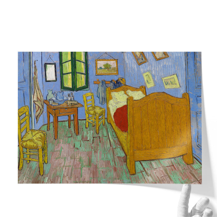 The Bedroom, 1889 - Canvas Print Wall Art