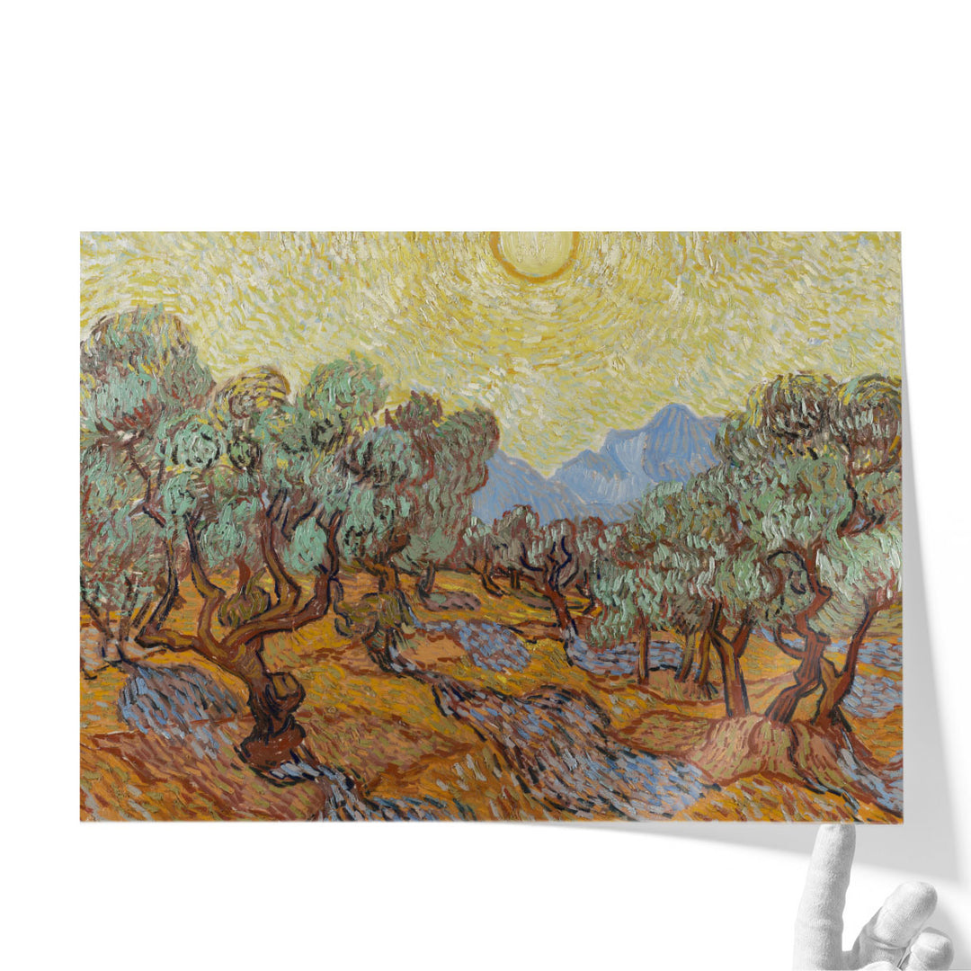 Olive Trees, 1889 - Canvas Print Wall Art