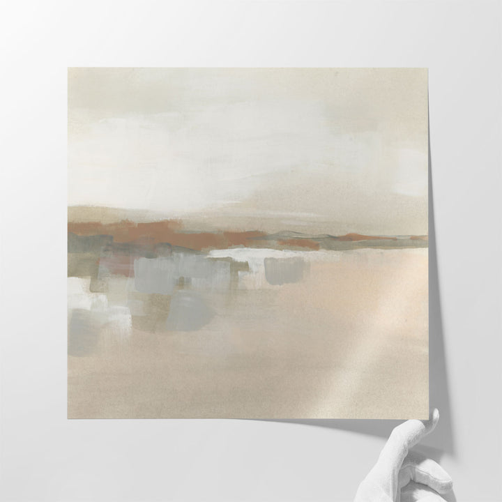 Neutral Coast Mirage I - Canvas Print Wall Art