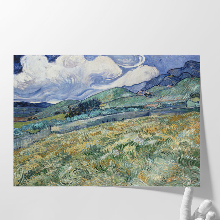 Landscape from Saint-Rémy - Canvas Print Wall Art