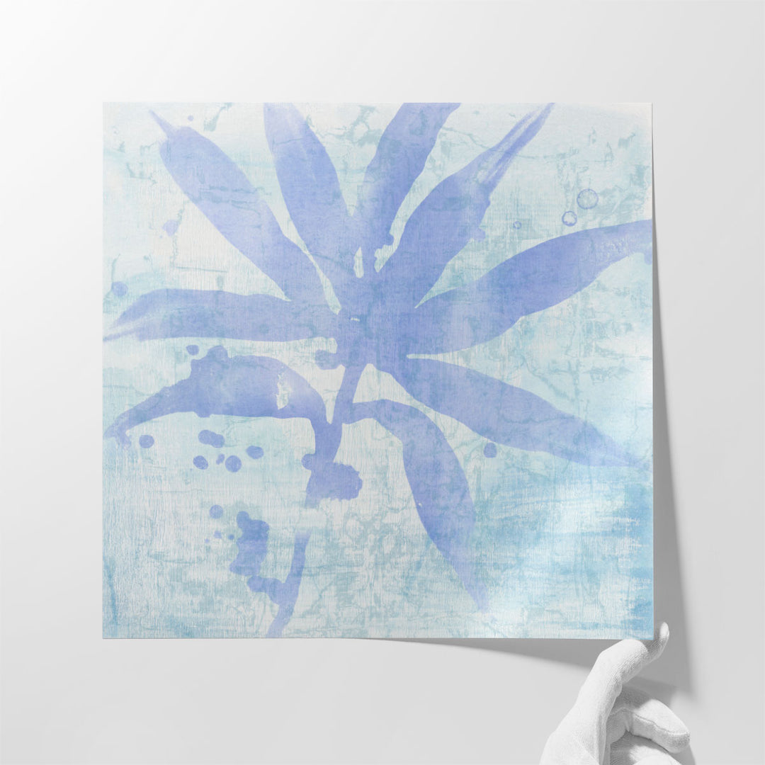 Seafoam Palm II - Canvas Print Wall Art