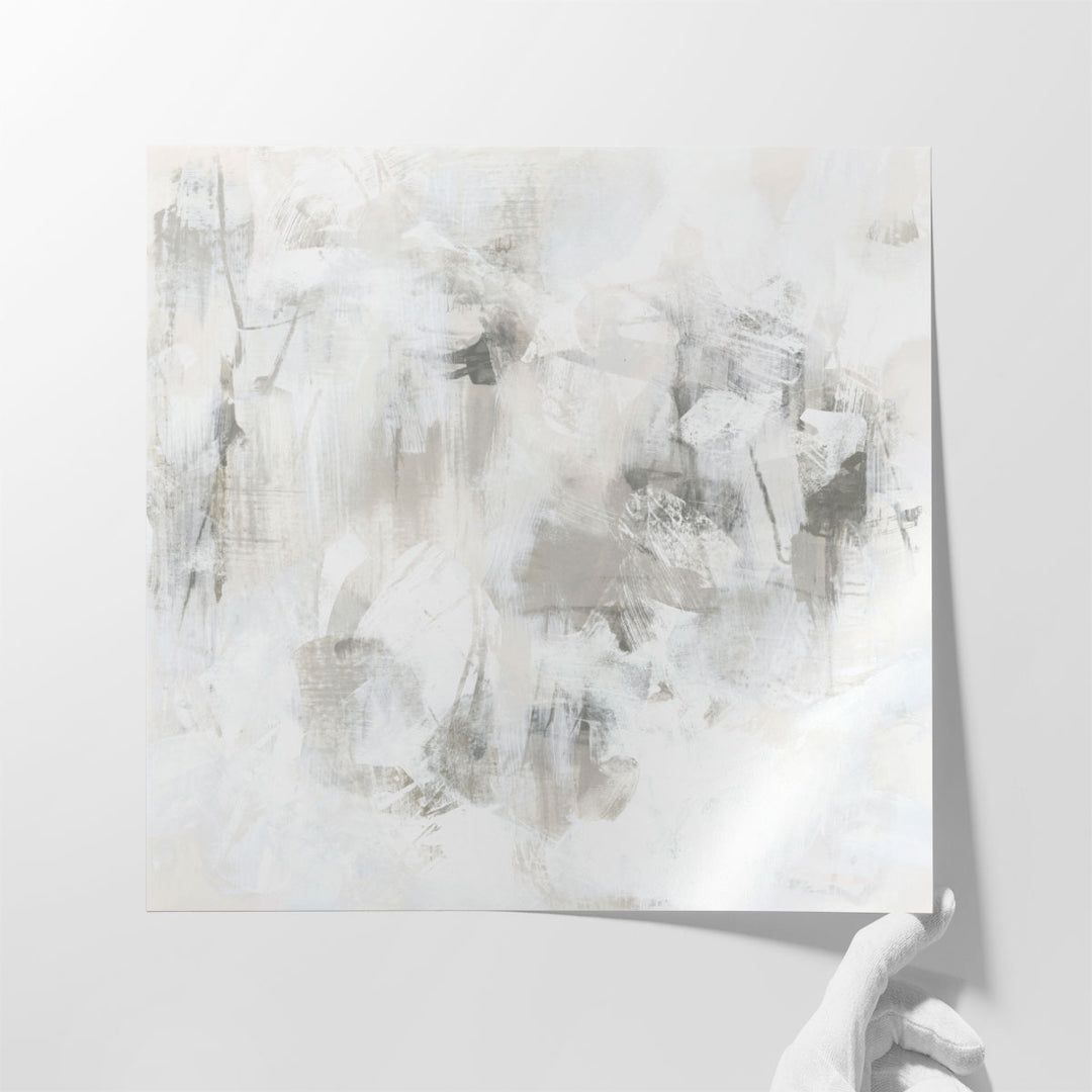 Sleek Snowfield II - Canvas Print Wall Art