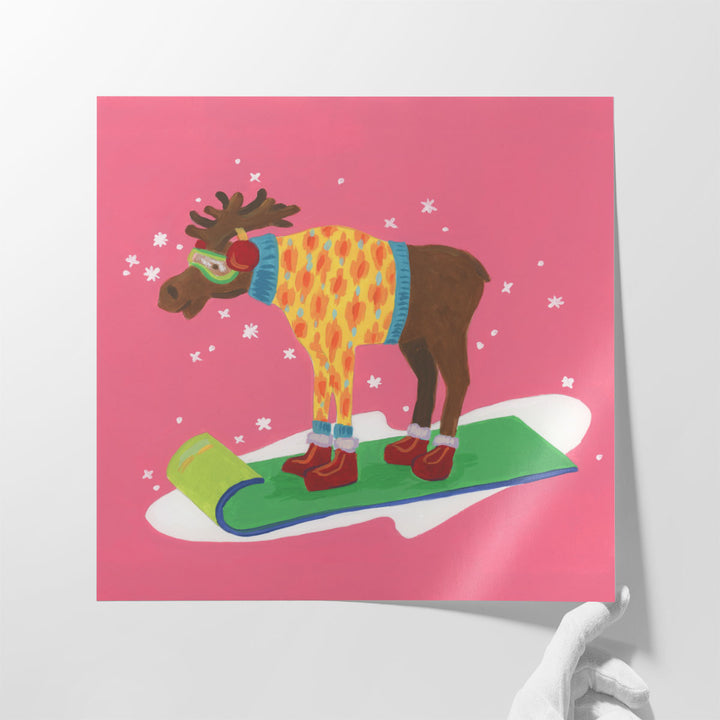 Winter FUN-imals II - Canvas Print Wall Art