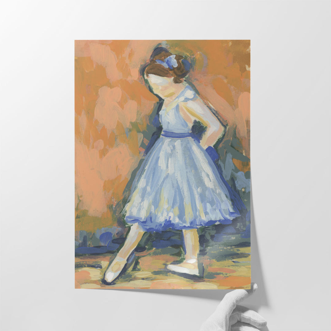 Colorful Dancer II - Canvas Print Wall Art