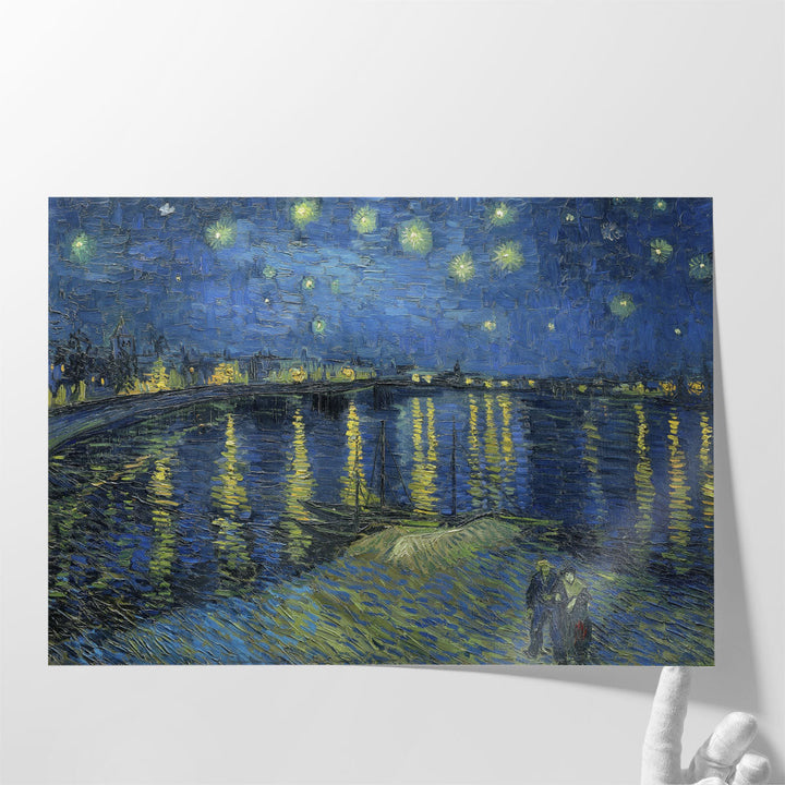 Starry Night Over the Rhone, 1888 - Canvas Print Wall Art