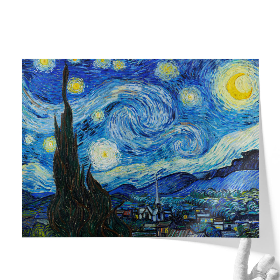 The Starry Night, 1889 - Canvas Print Wall Art