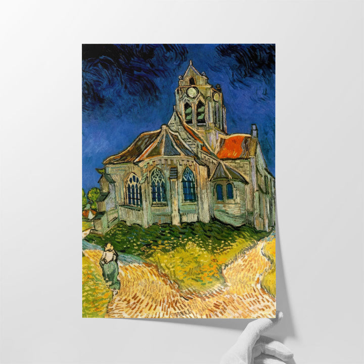 The Church at Auvers, 1890 - Canvas Print Wall Art