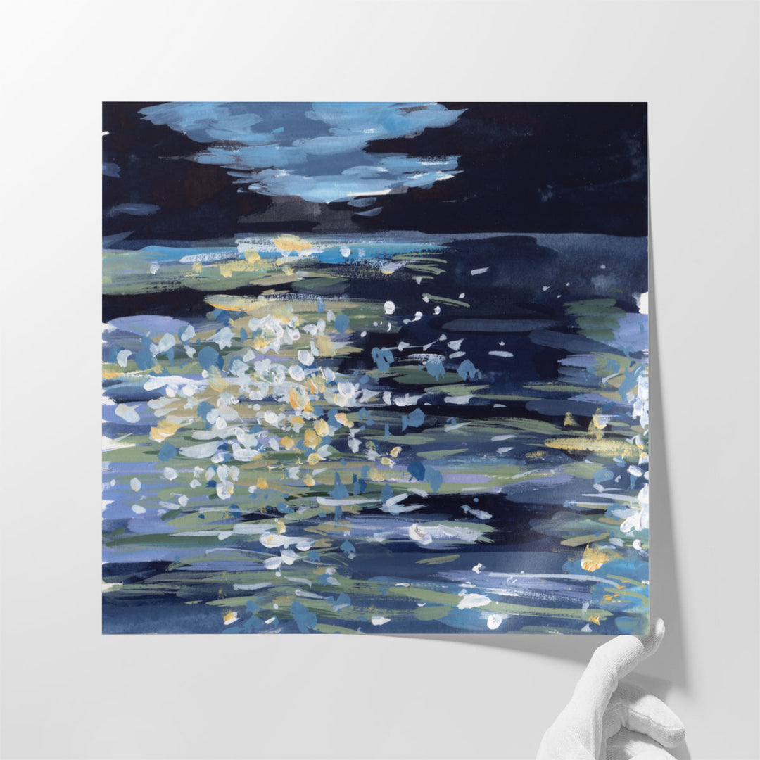 Calming Night I - Canvas Print Wall Art