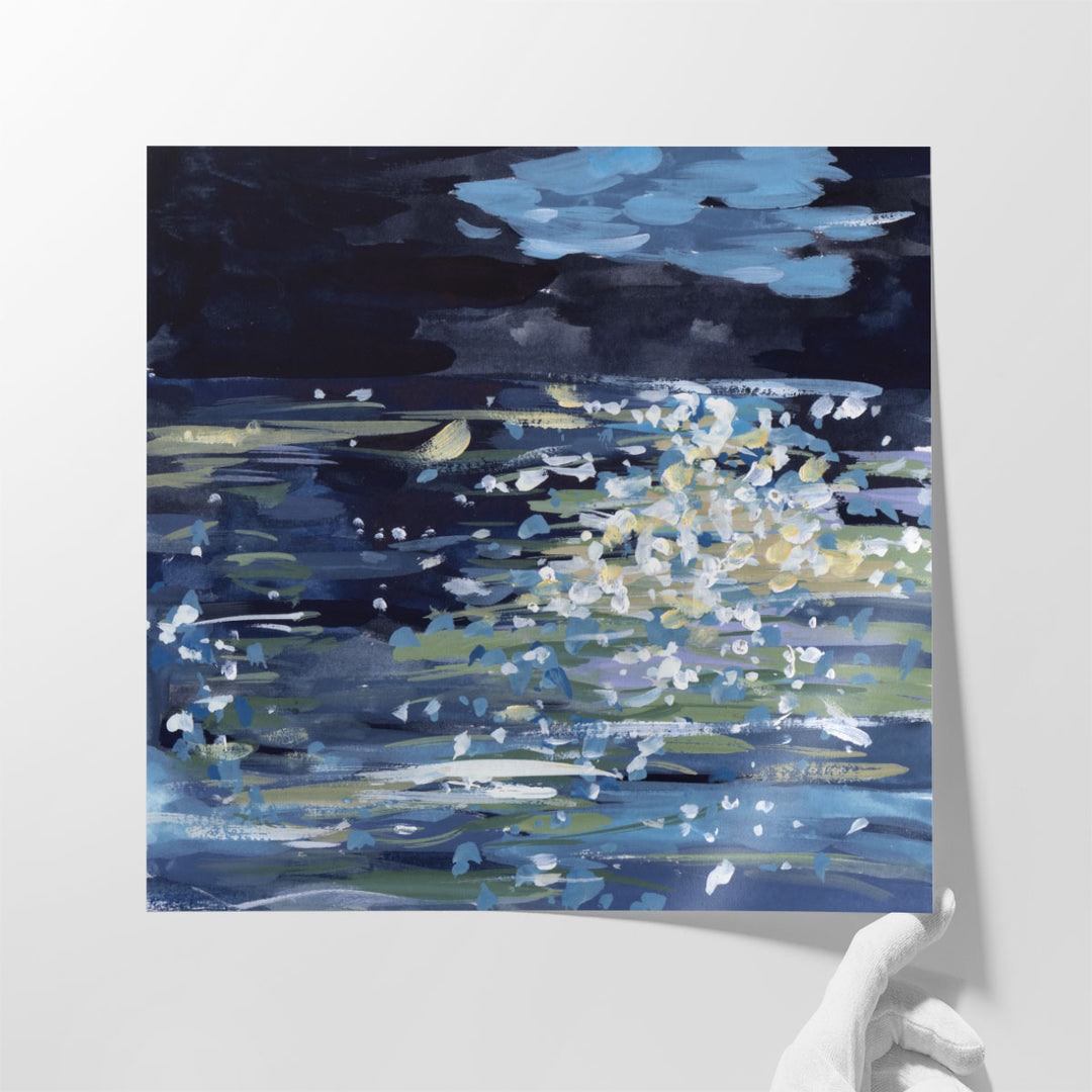 Calming Night II - Canvas Print Wall Art