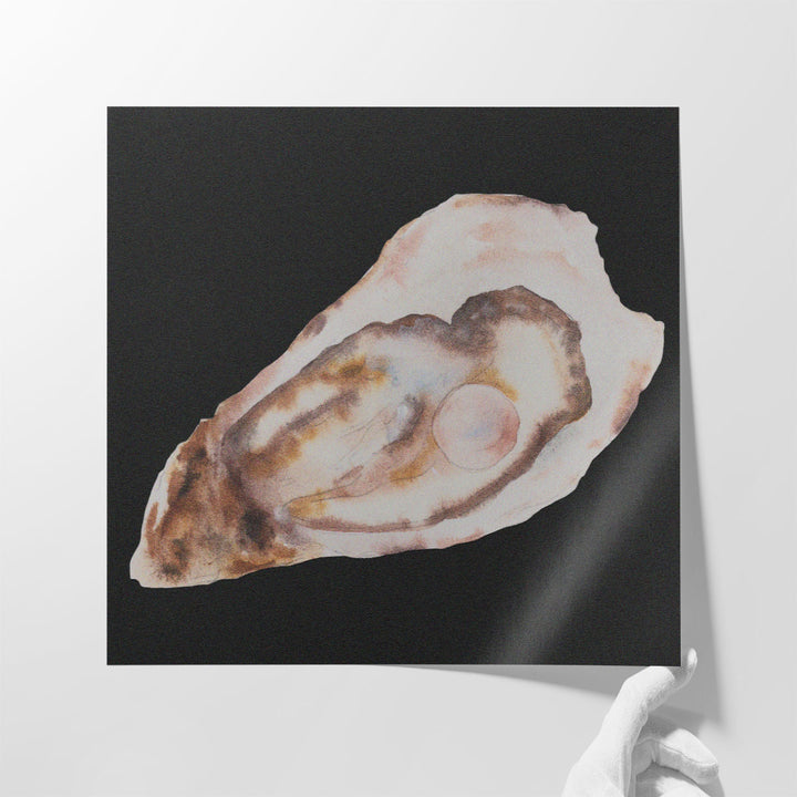 Oyster And Pearl II - Canvas Print Wall Art