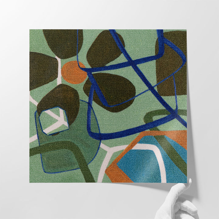 Rug Abstraction I - Canvas Print Wall Art