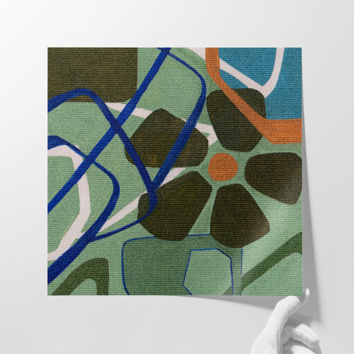 Rug Abstraction II - Canvas Print Wall Art