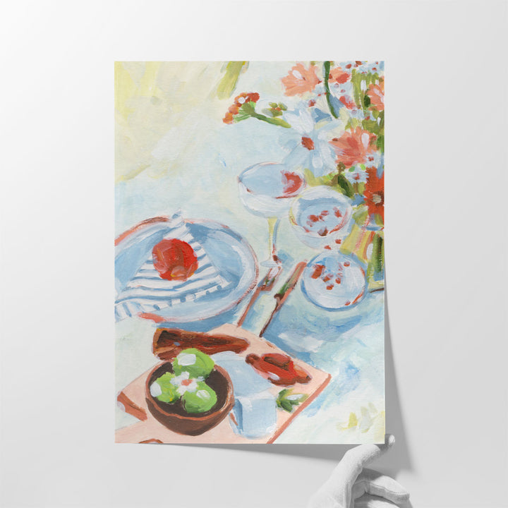 A Lovely Picnic II - Canvas Print Wall Art