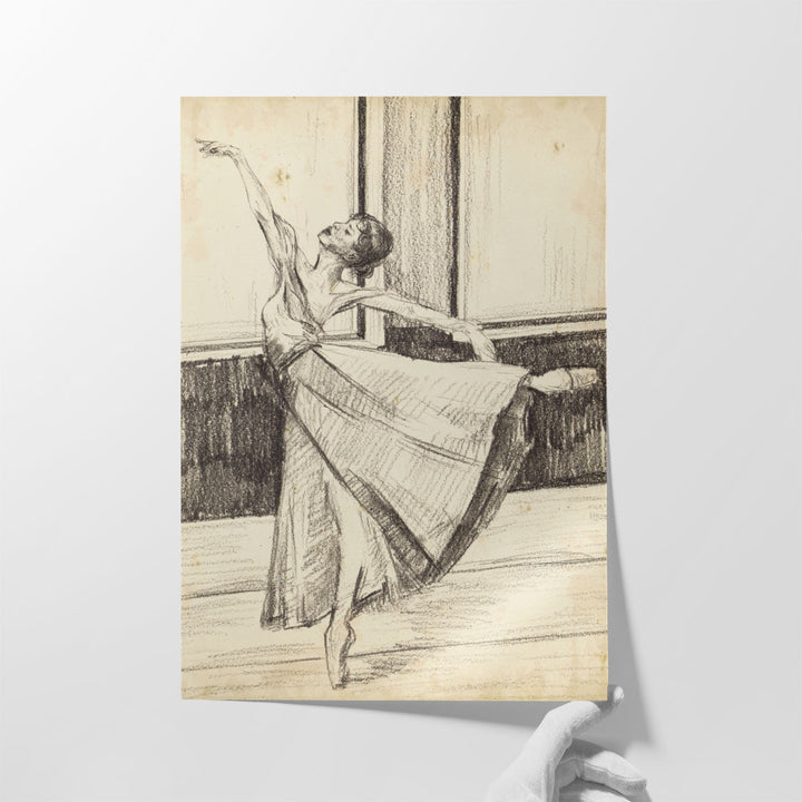 Whirling Ballet I - Canvas Print Wall Art