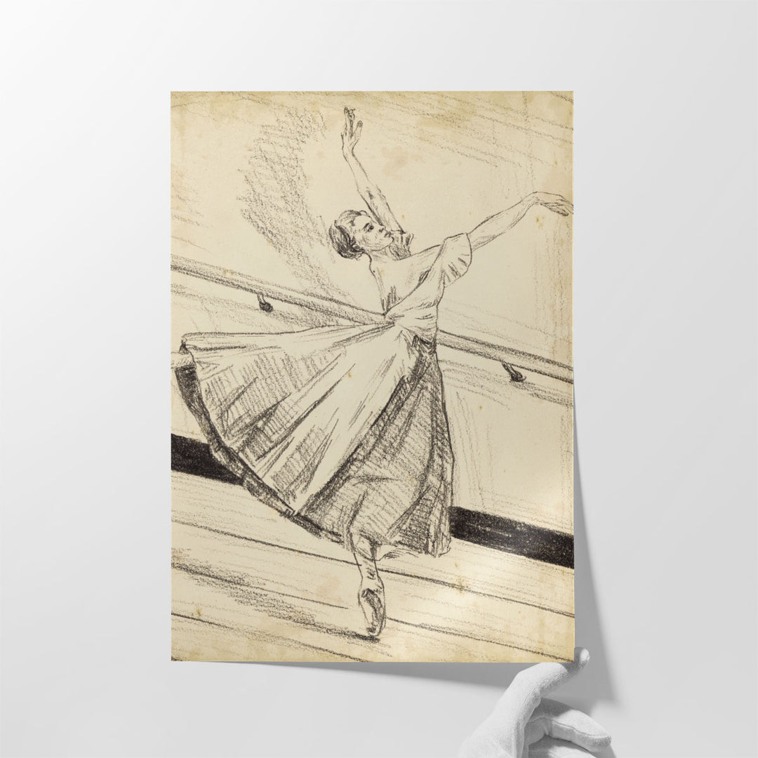 Whirling Ballet II - Canvas Print Wall Art