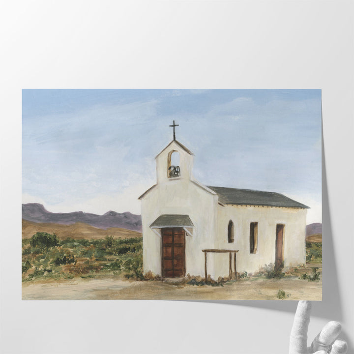 Desert Chapel I - Canvas Print Wall Art