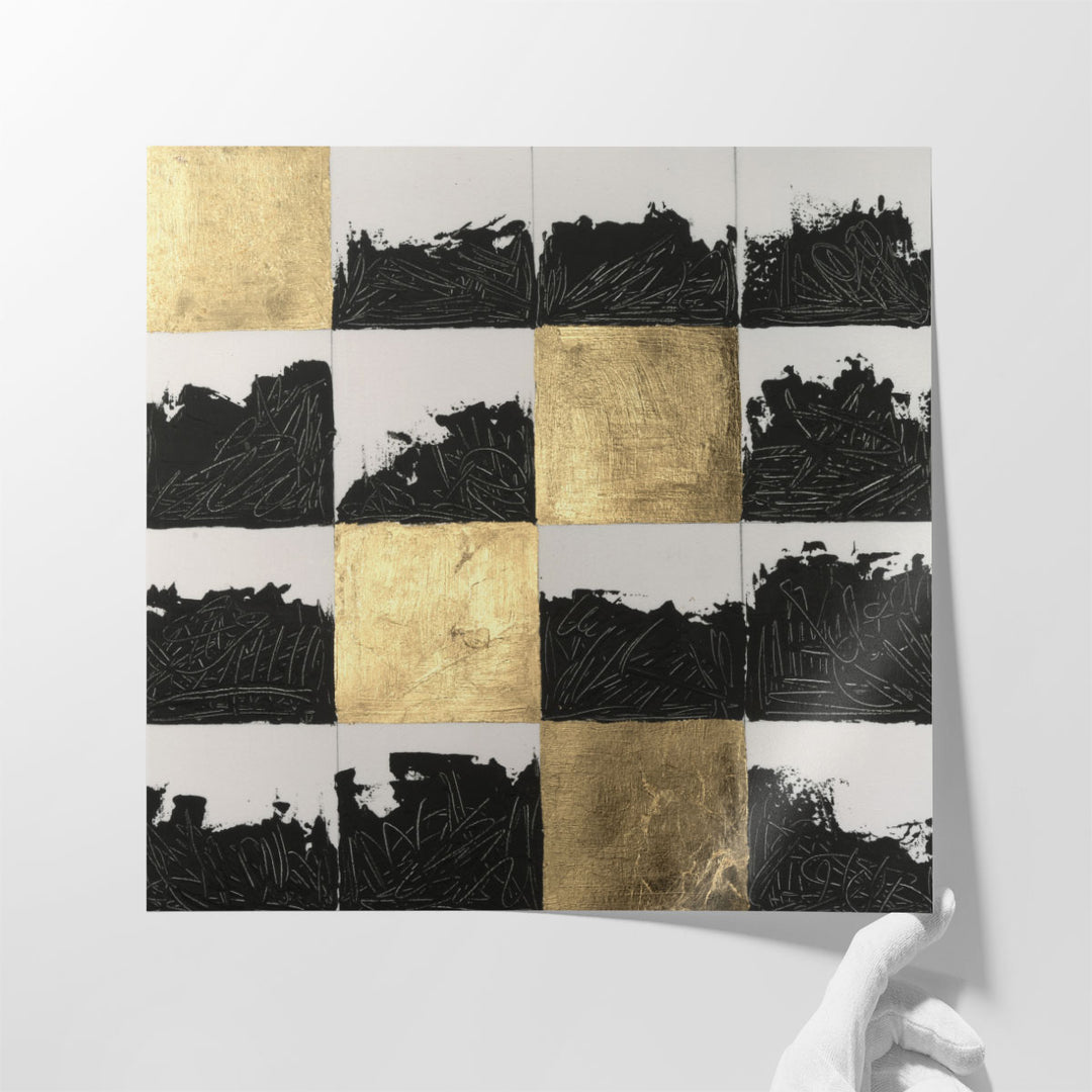 Polarized Squares II - Canvas Print Wall Art