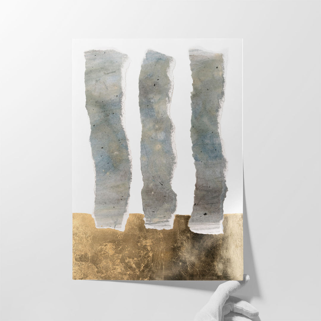 Protracted Pillars I - Canvas Print Wall Art