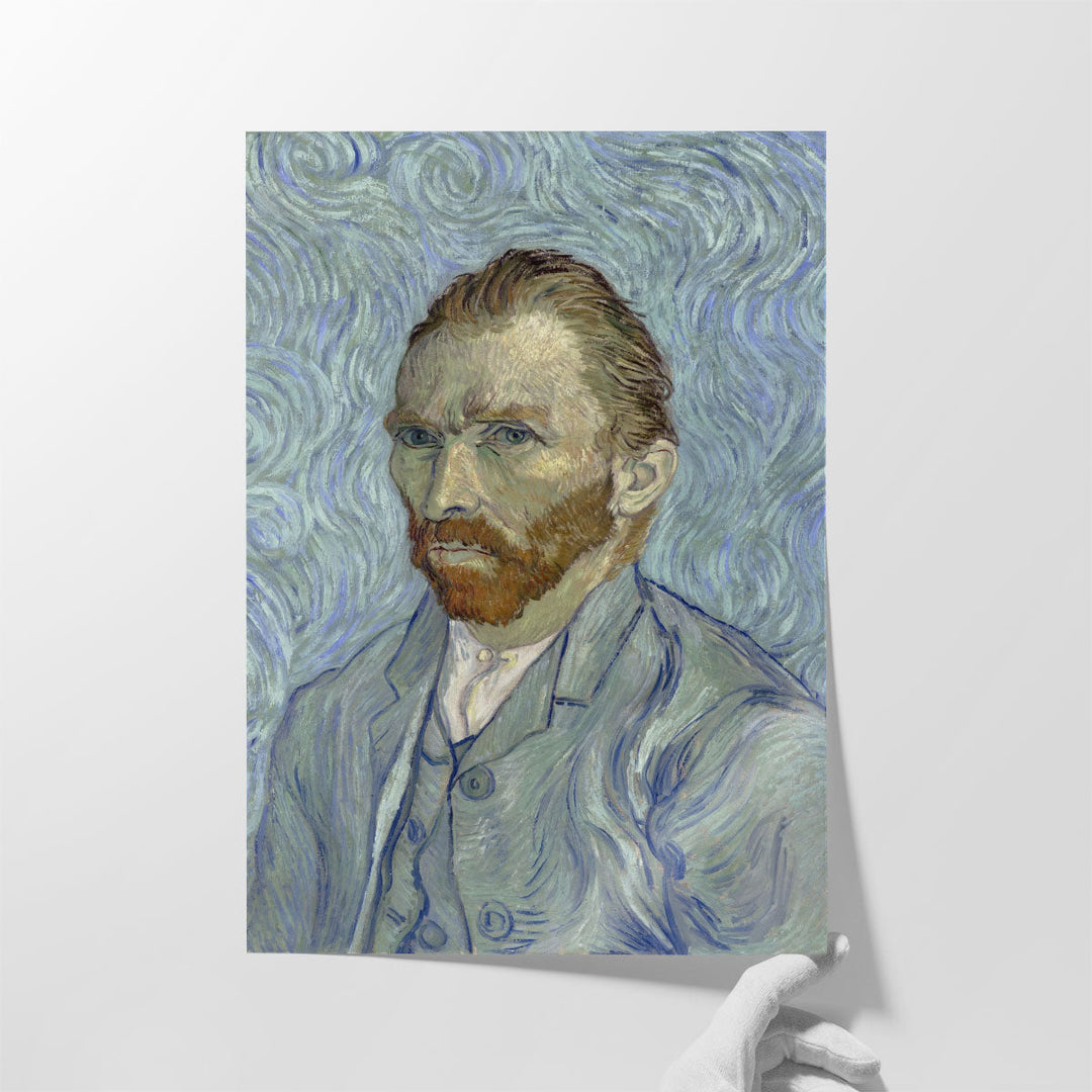 Vincent Van Gogh's Self-Portrait, 1889 - Canvas Print Wall Art