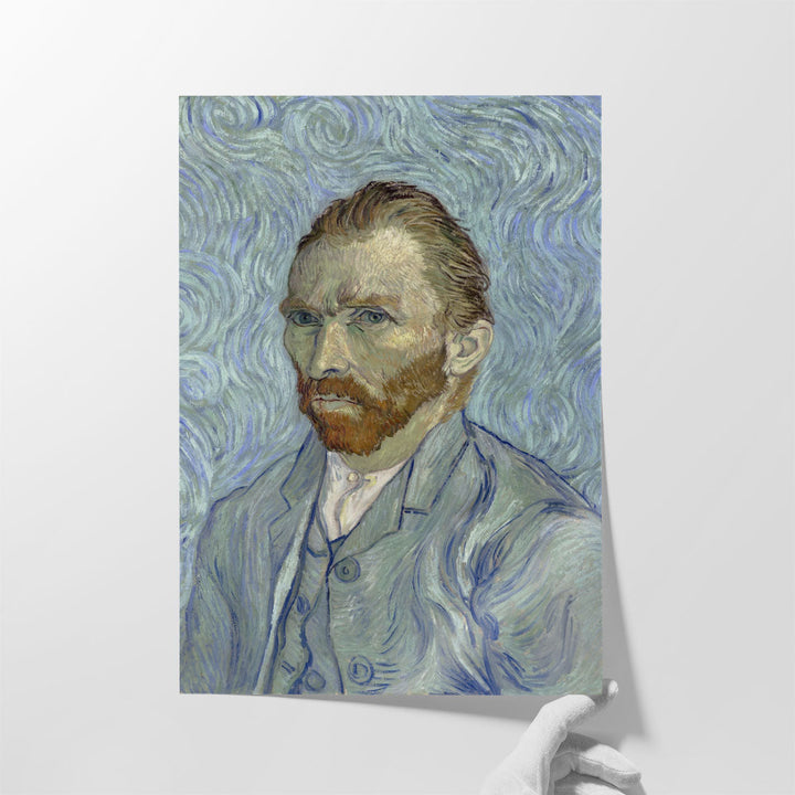 Vincent Van Gogh's Self-Portrait, 1889 - Canvas Print Wall Art