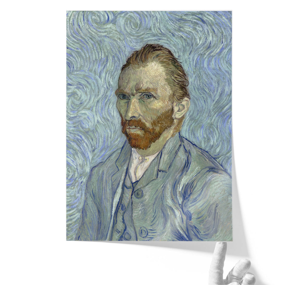 Vincent Van Gogh's Self-Portrait, 1889 - Canvas Print Wall Art