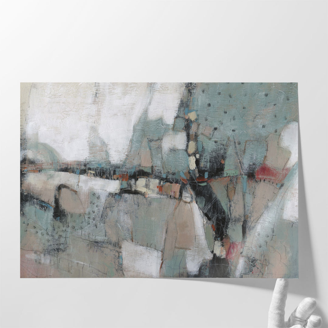 Embellished Patchwork I - Canvas Print Wall Art