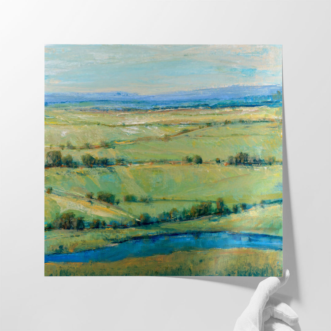 Green River Bend I - Canvas Print Wall Art