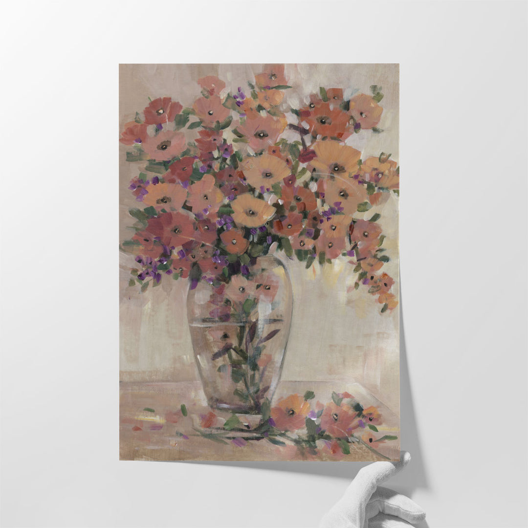 Flower Decoration II - Canvas Print Wall Art