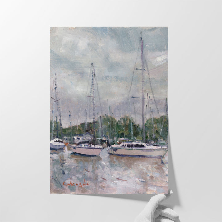 Wickford Sails - Canvas Print Wall Art