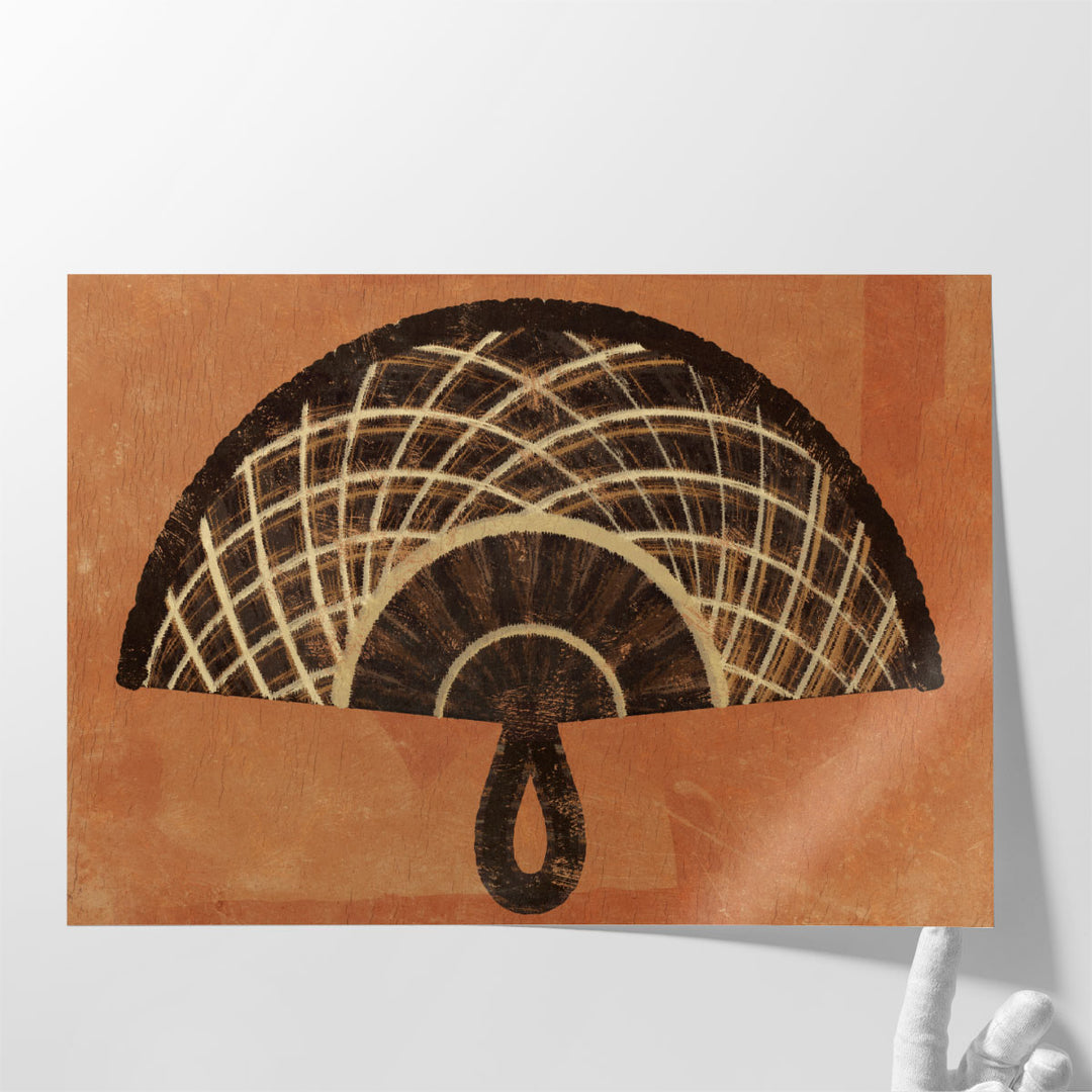 Woven Fans I - Canvas Print Wall Art